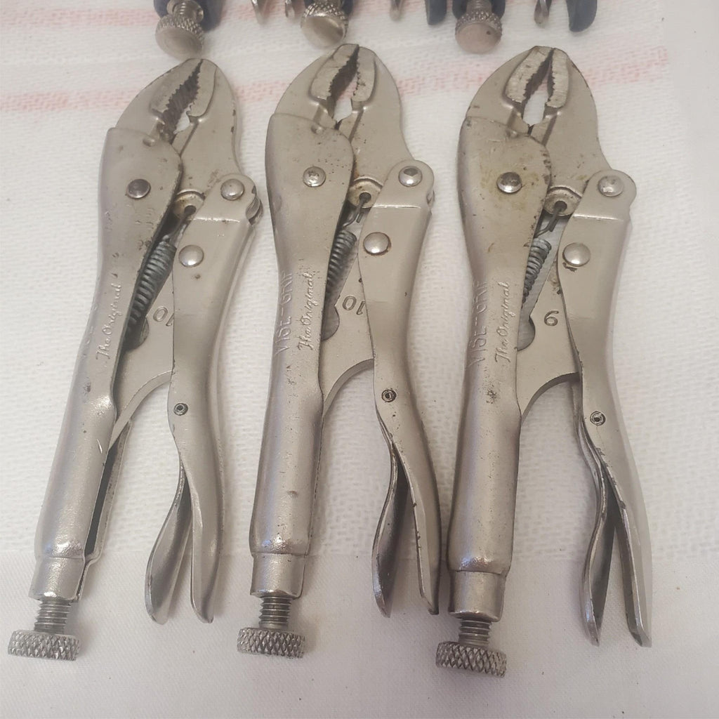 Lot of 6 Vise Grip Locking Pliers LOT-1037