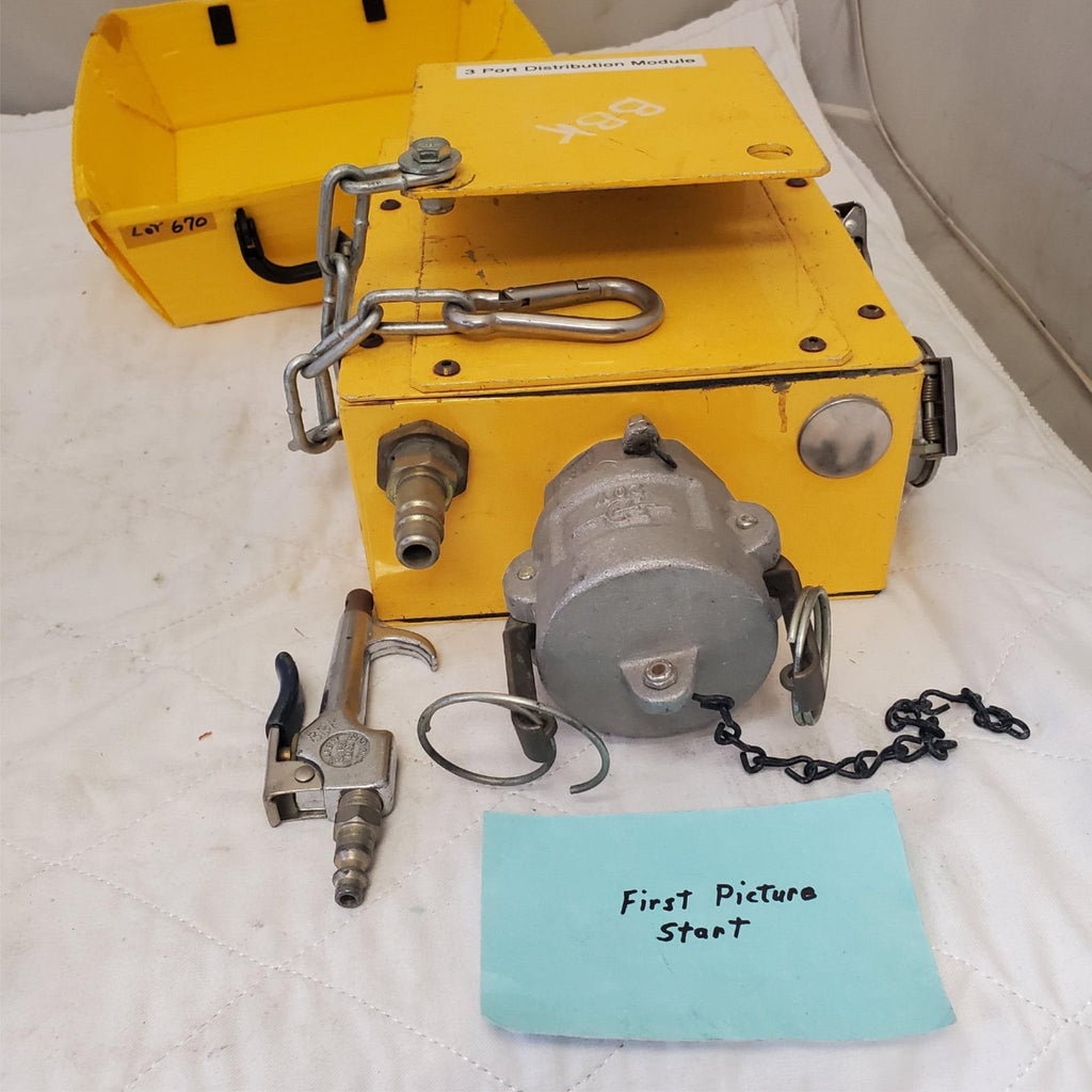 Clayton 3 Port Distribution Module for Electric DustMaster Vacuum LOT-670