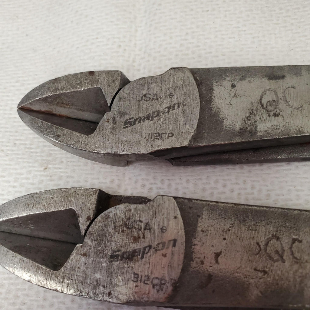 Lot of 5 Snap on Diagonal Cutters,  Adjustable Wrench PLIERS Lot-769