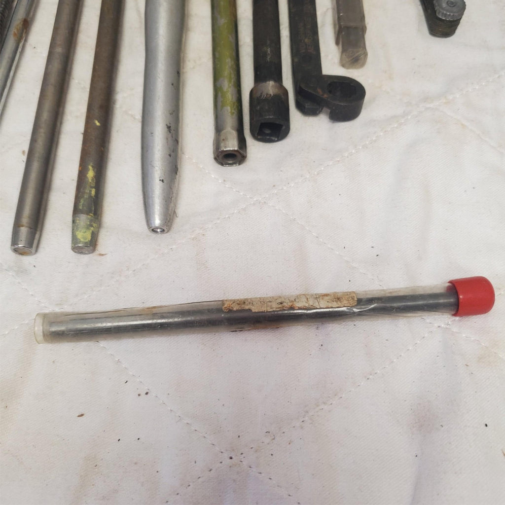 Mixed Lot of Assorted Machinist Tools Drill Bits Reamers Taps LOT-114