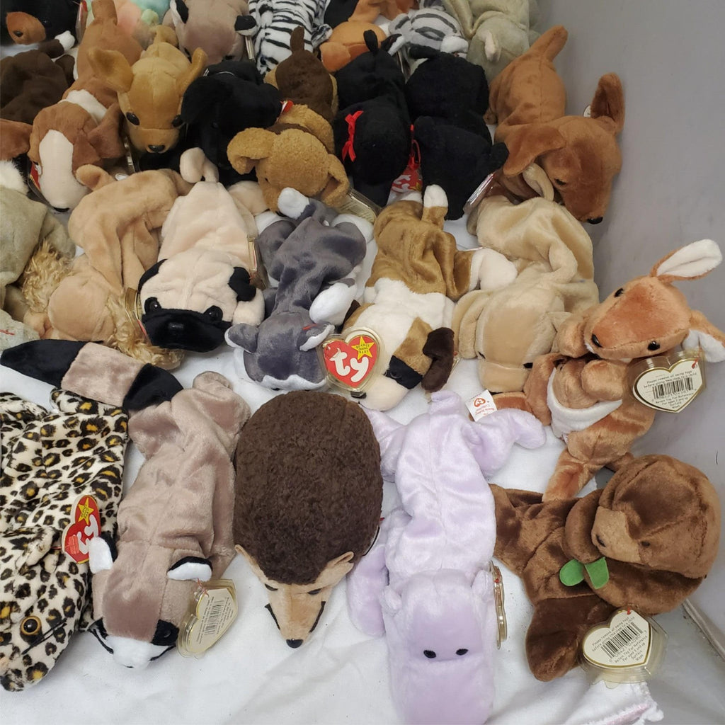 Huge Lot of Assorted TY Beanie Babies Plush Toys #1