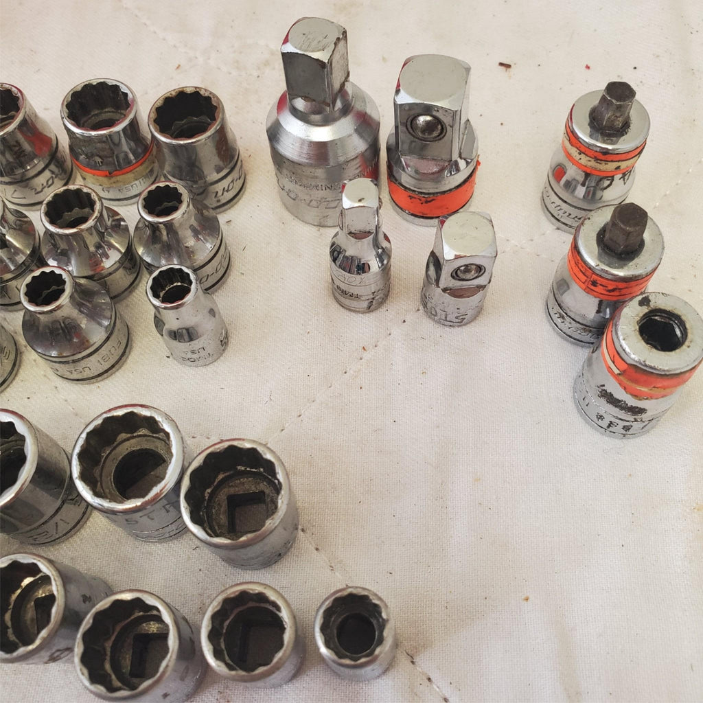 Lot of Various Snap-On Assorted Drive Point Sockets LOT 539