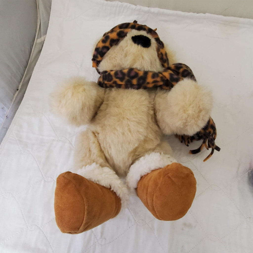 Stuffed By Me Alcatraz Warm Bear Plush Stuffed Animal - Basic Brown Bear Factory