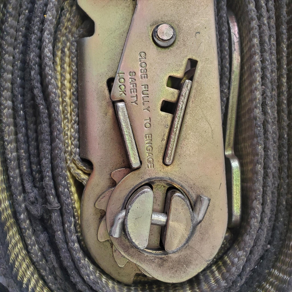 KINEDYNE Cargo Tie Down Strap w/Steel Safty Lock & Hook LOT150