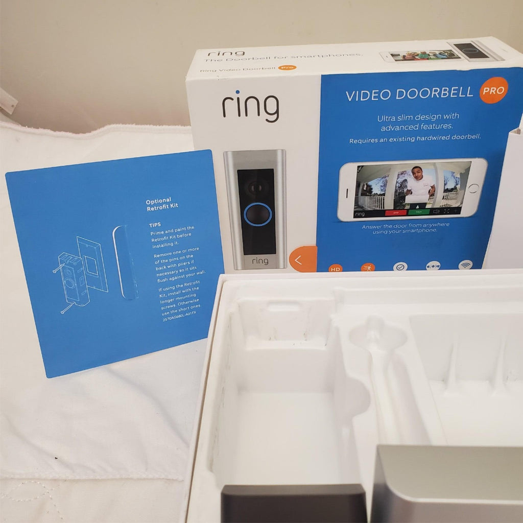 Ring 2549AG660L-B01FX Smart Wifi Cam Video Doorbell Pro