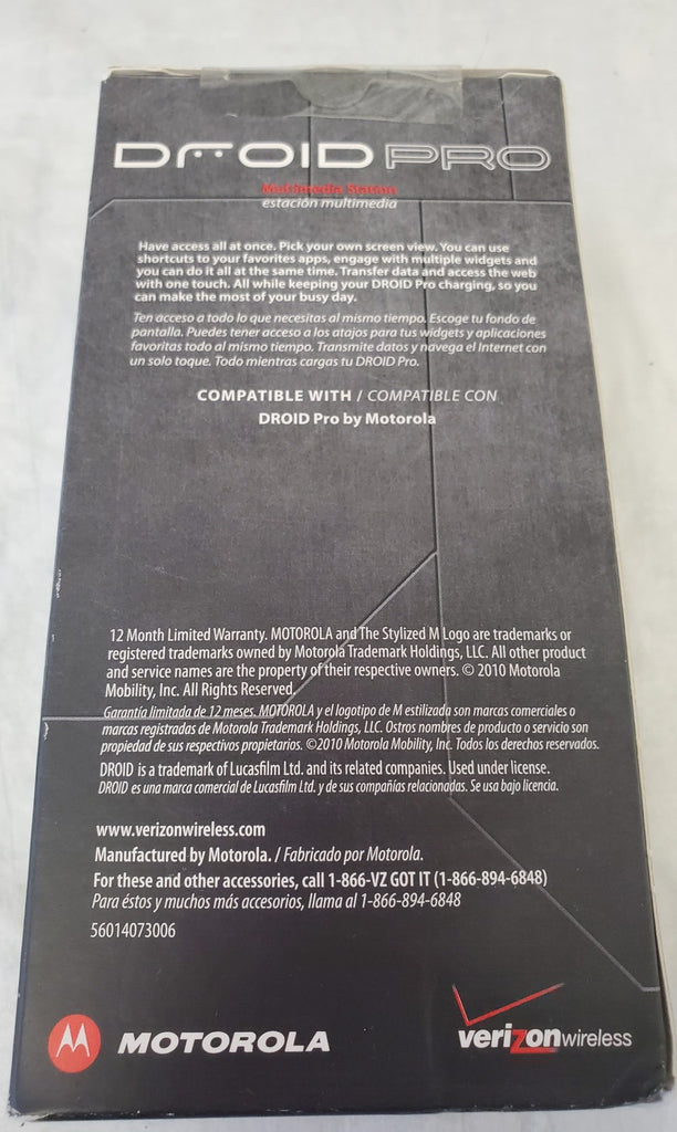Motorola XT610 Droid Pro Multimedia Station