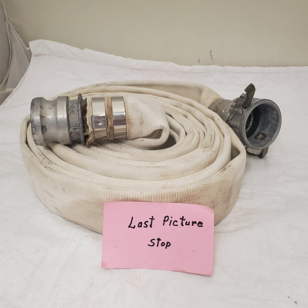 Heavy Duty Industrial Fire Hose with Aluminum Couplings