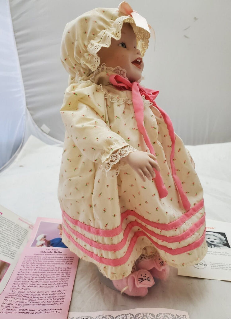 Yolanda Bello Sarah Porcelain Doll Picture Perfect Babies Edwin M. Knowles