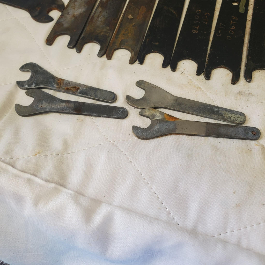 Lot of Open End Wrench, Replacement Die Grinder Wrench & other Tools LOT 509