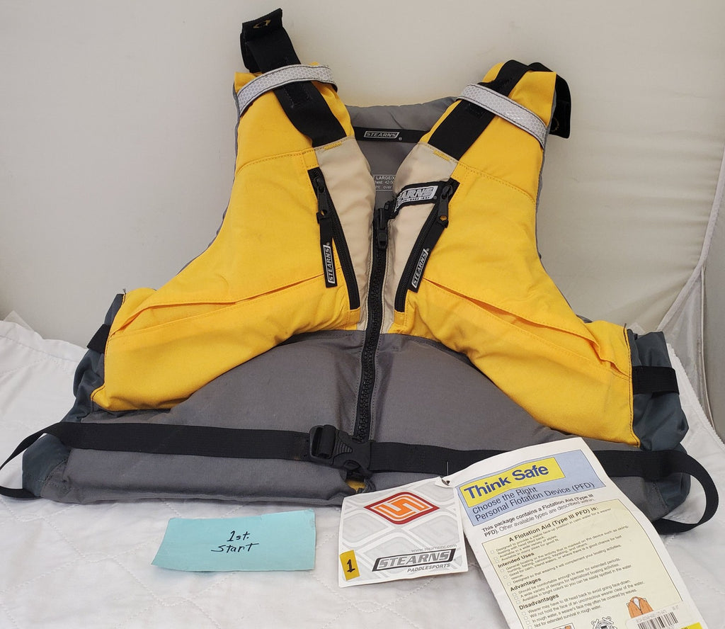 Stearns Watersports Life Jacket Catalog 6601 Type 3 PFD Adult Large/XL 42-50in 1
