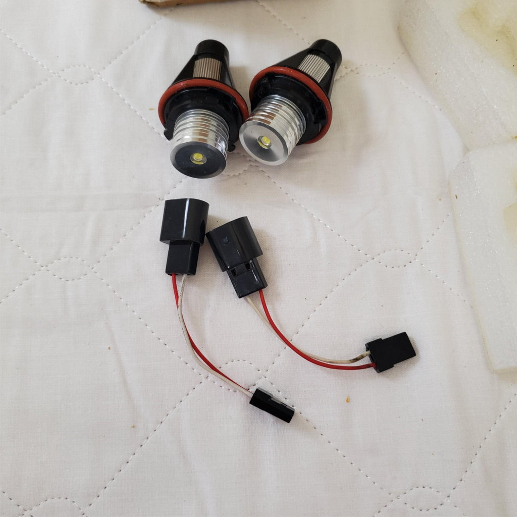 LED Angel Eyes Halo Ring Lamp Headlights for BMW