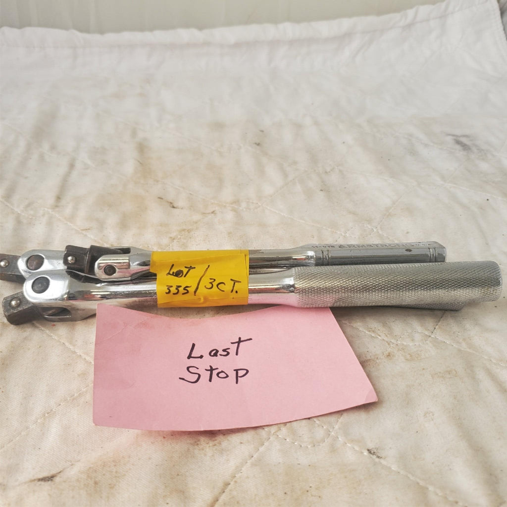 Lot of 3 PROTO/URREA/ARMSTRONG Drive Flex Head Breaker Bar Extension LOT 335