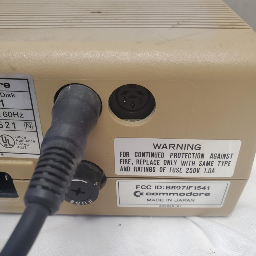 Vintage Commodore 64 Computer System w/ 1541 Disk Drive, Joystick, Floppy Disks