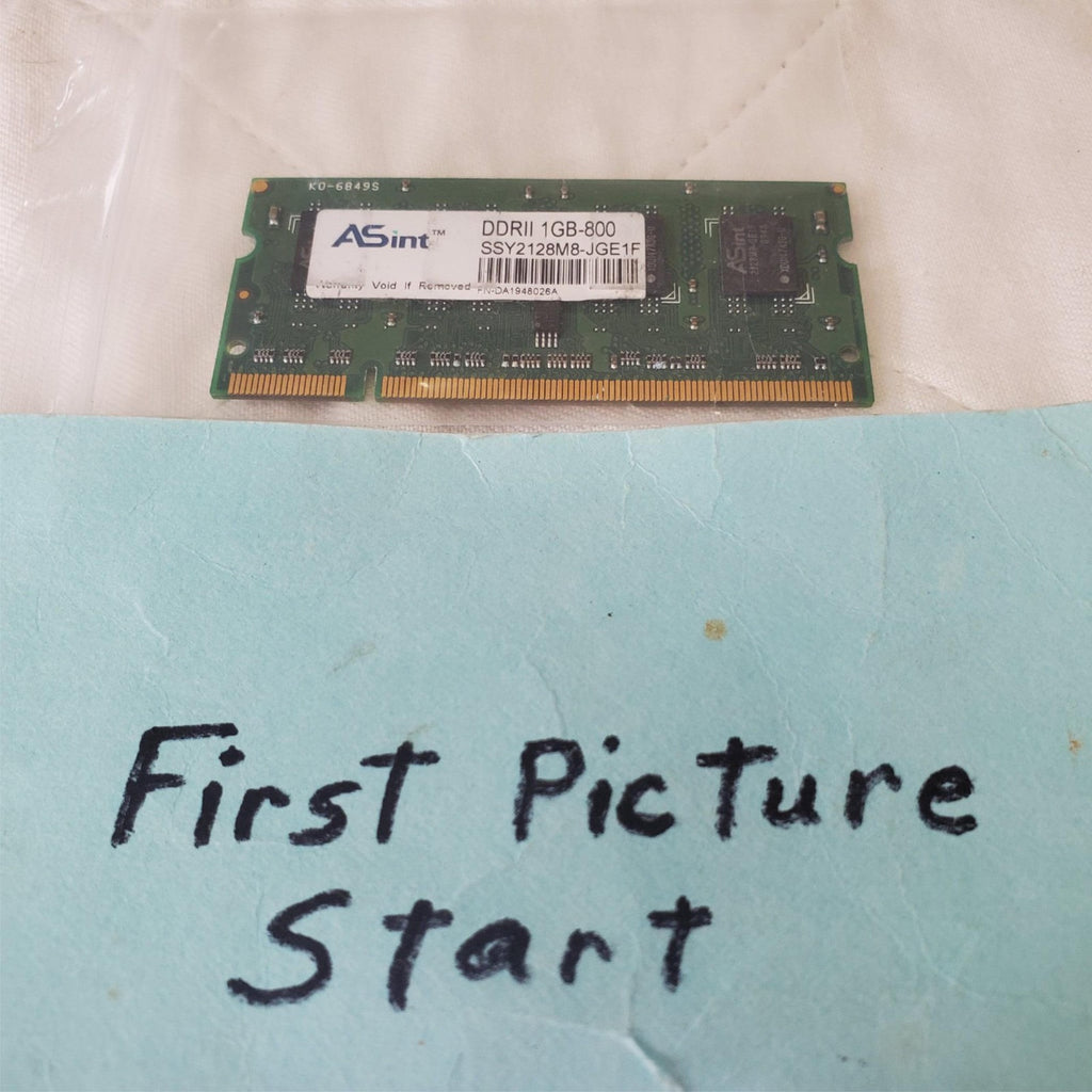 ASint DDRII DDR2 1GB 800 SSY2128M8-JGE1F Memory Module