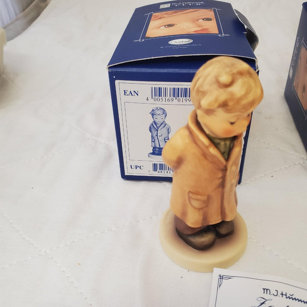 Set of 3 Hummel Figurines To Shy To Sing First Mate & Clear As A Bell H-9