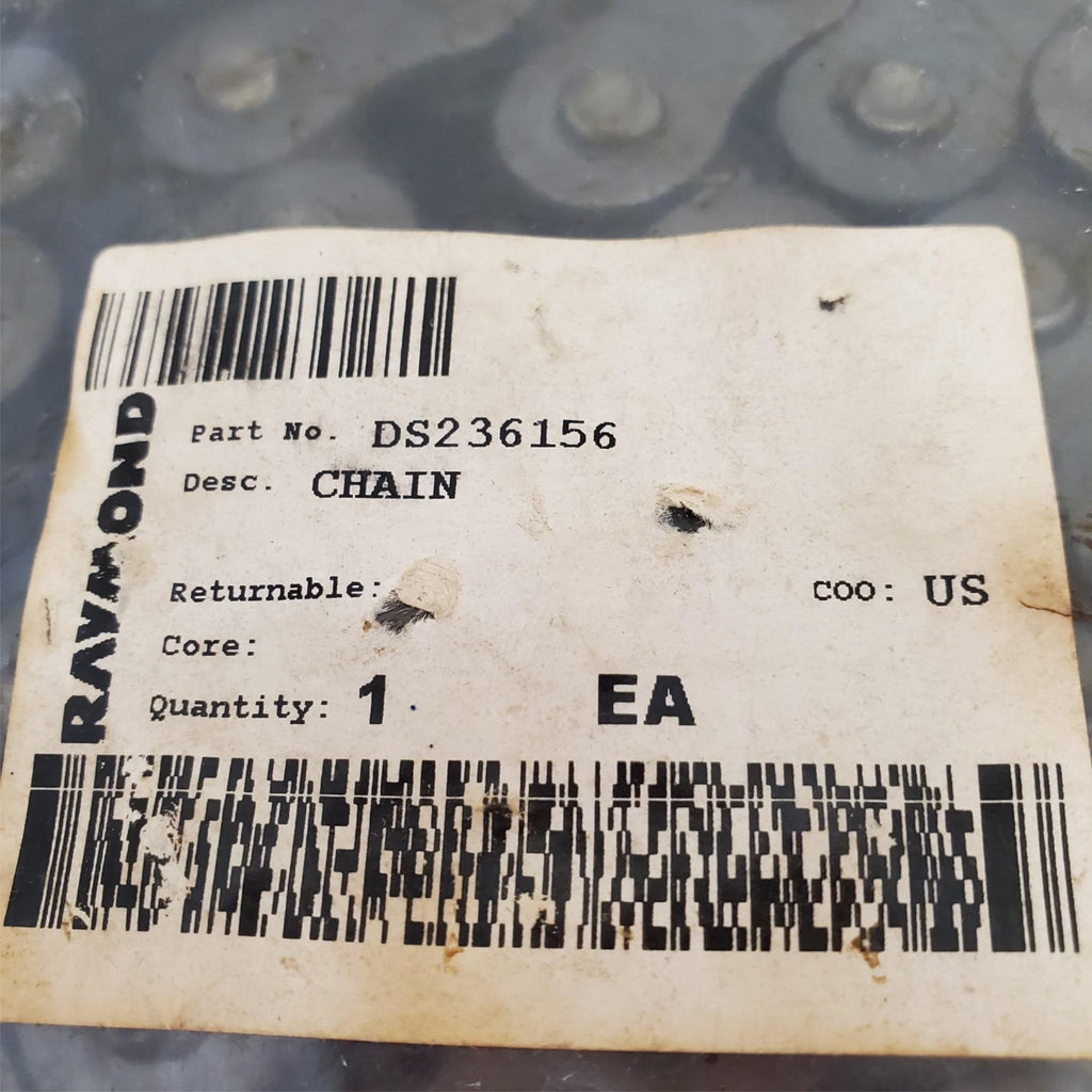 The Raymond Forklift Part DS236156 Chain