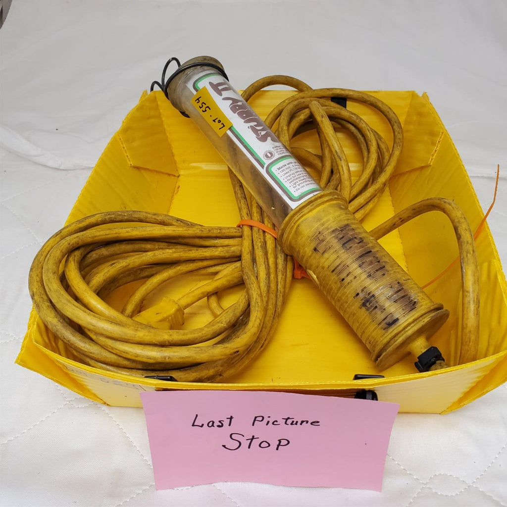 Stewart R Browne Stubby 120V Portable Handheld Work Light LOT-554