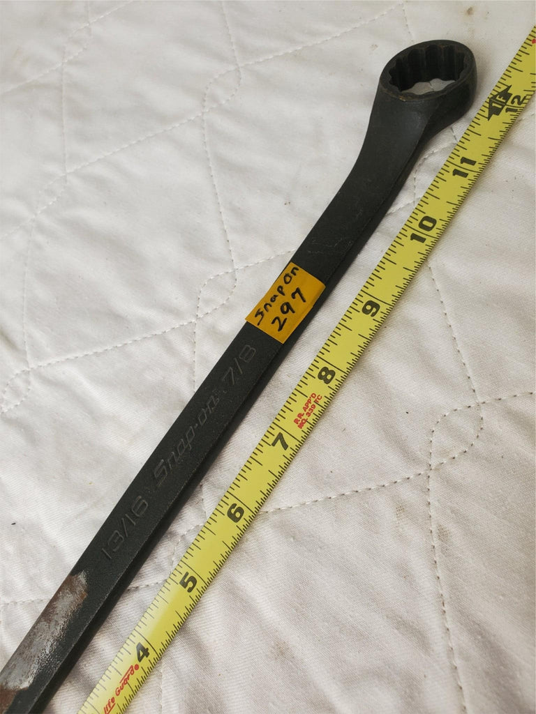 Snap-On Black 3/16 - 7/8 GXB2628A Double-Ended Ring Wrench Tool LOT 297