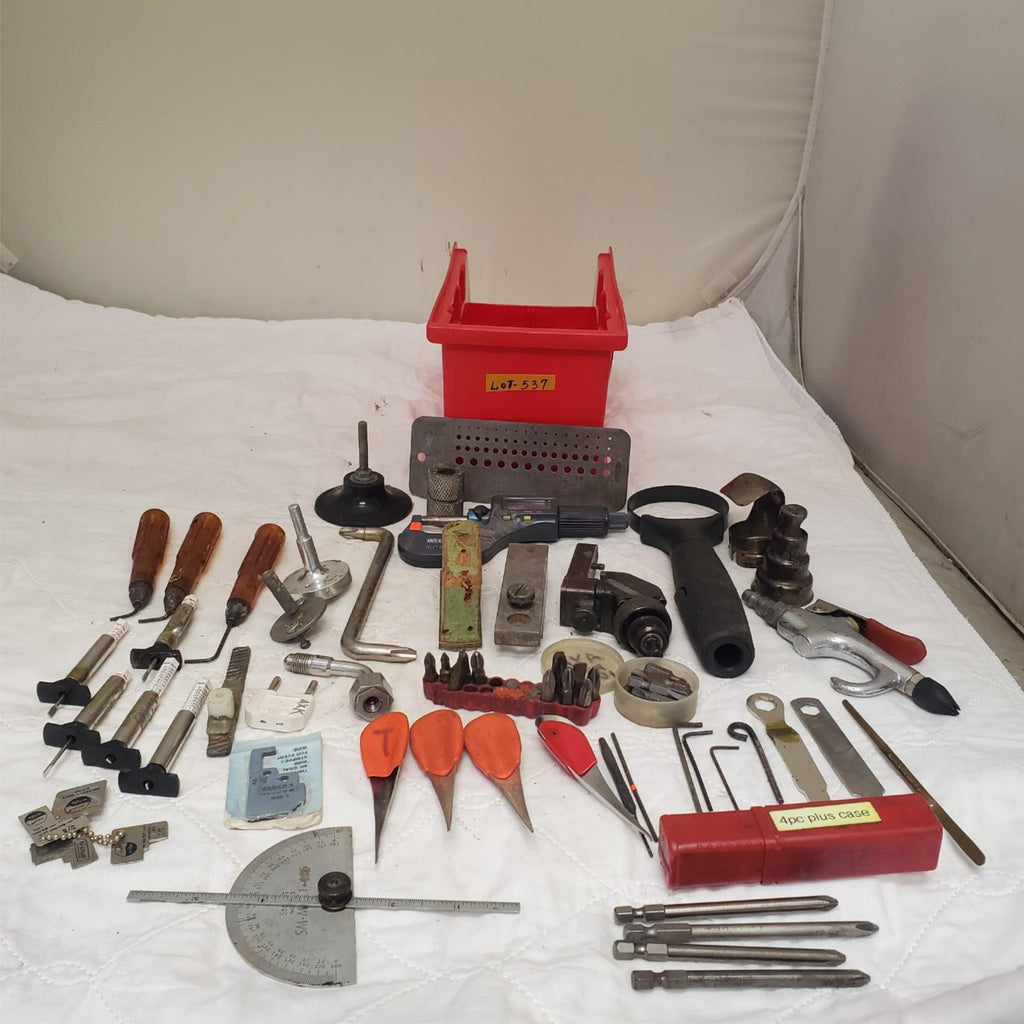 Lot of Measurement Tools Screwdriver Bits Multimeter