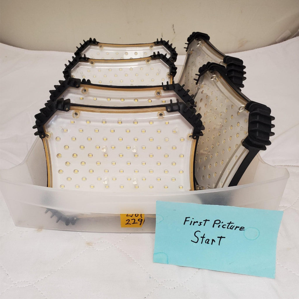 Set of 7 Southwire DD001-E17 Led Flat Panel Fixture LOT-229