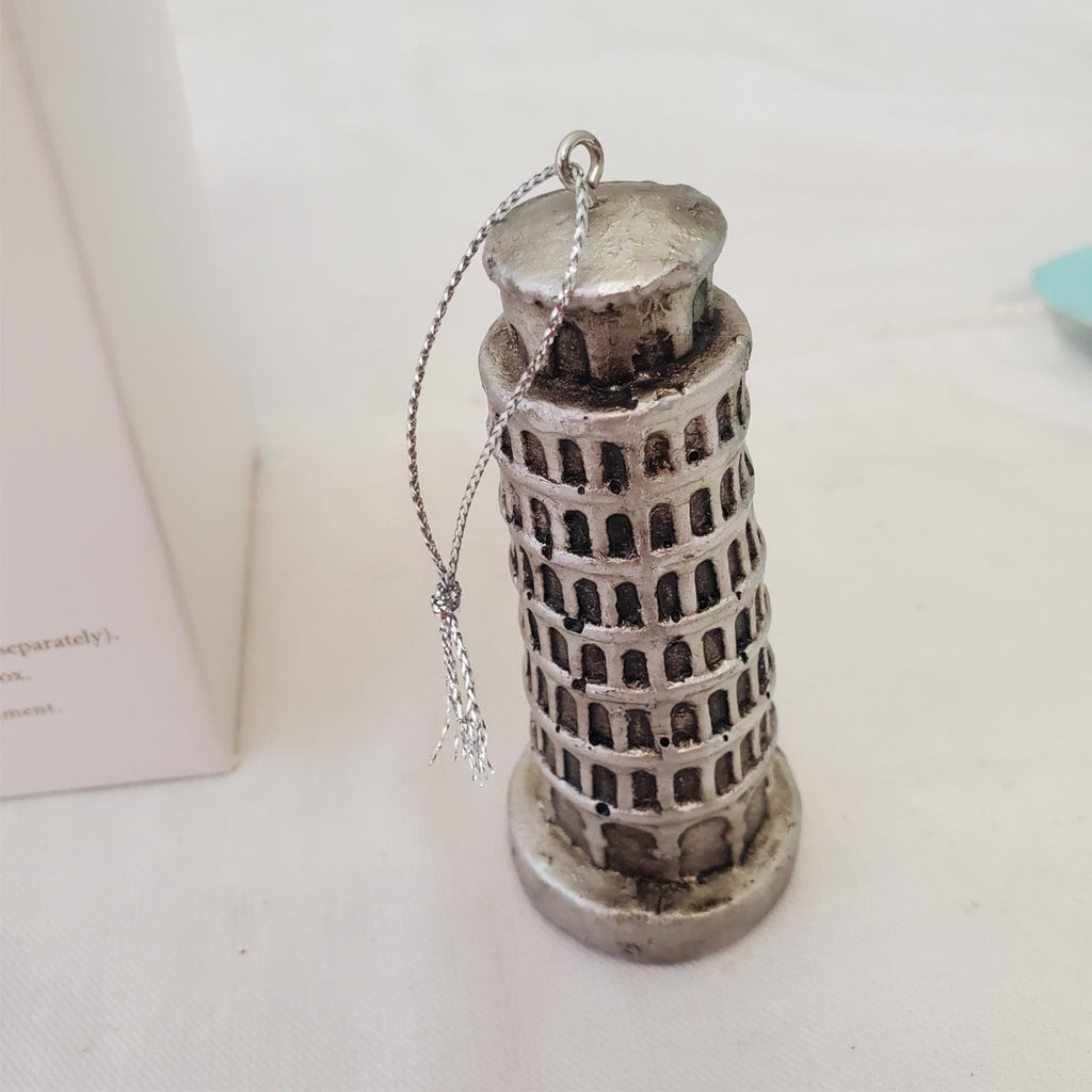 Hallmark Keepsake Ornament Holiday Lighthouse & Leaning Tower of Pisa