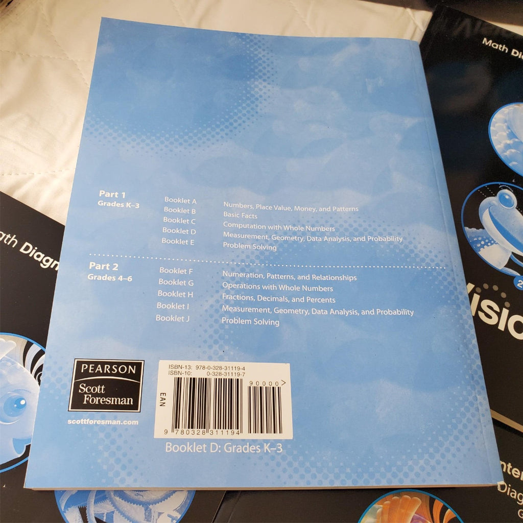 enVisionMath Common Core Math Diagnosis and Intervention System Part 1 Booklets