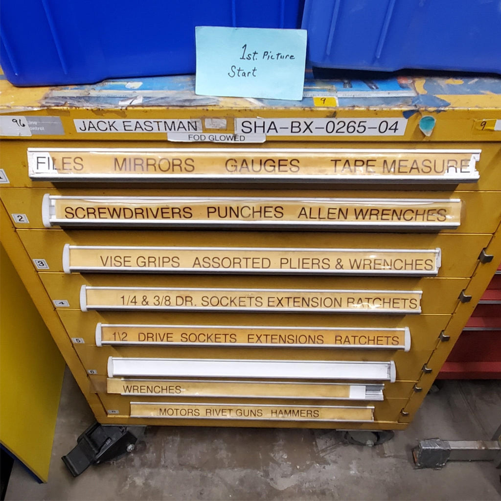 8 Drawer Single Bank Tool Box Cabinet (9)