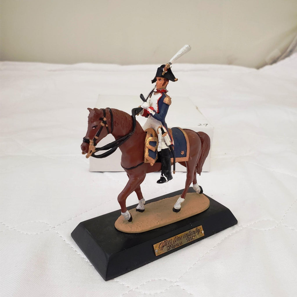 Office line infantry France 1805 Guards on Horseback Toy Soldier