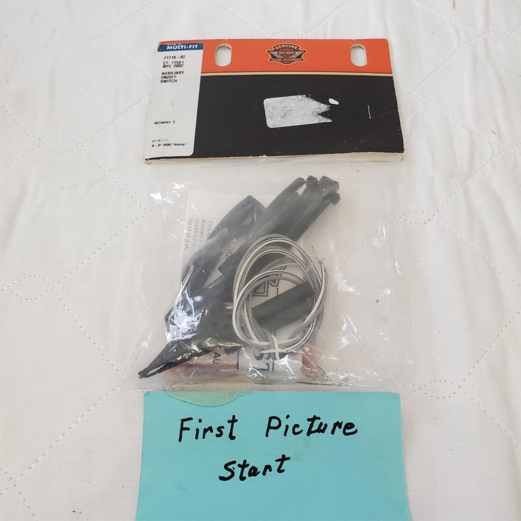 Harley-Davidson Auxiliary On/Off Switch Housing Kits