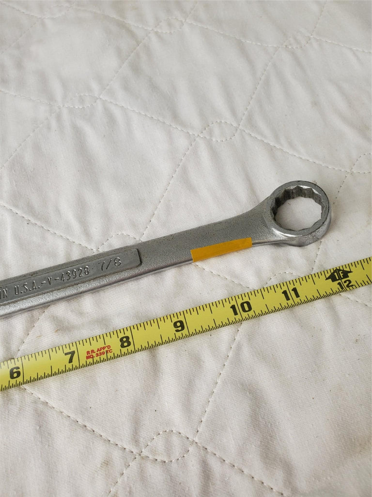 CRAFTSMAN 3/4 - 7/8 V43928 Double-Ended Ring Wrench Tool LOT 298