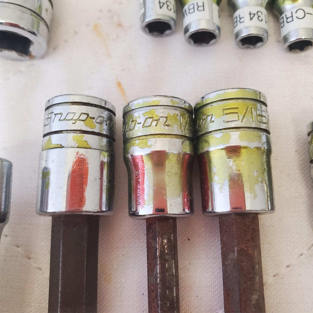 Lot of Snap-On Drive Extensions & Torque Sockets & Other Tools LOT 499