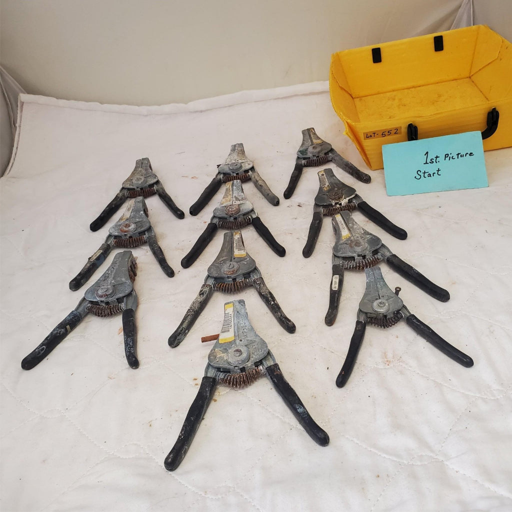 Lot of Assorted Various IDEAL Industries Stripmaster Wire Strippers LOT 552