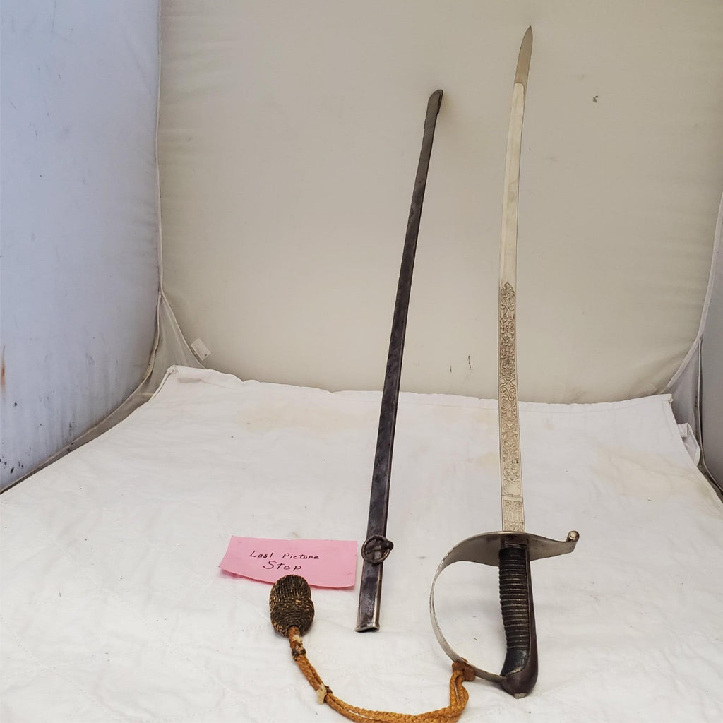 Vintage Antique Civil War Saber Sword