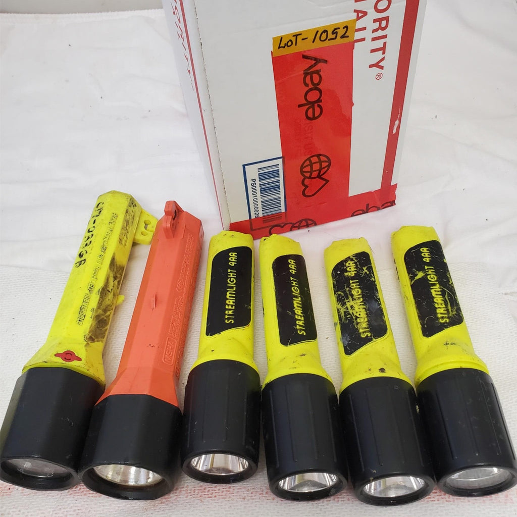 Lot of 9 Nightstick LED Flashlights Mixed Models & Colors LOT-1052