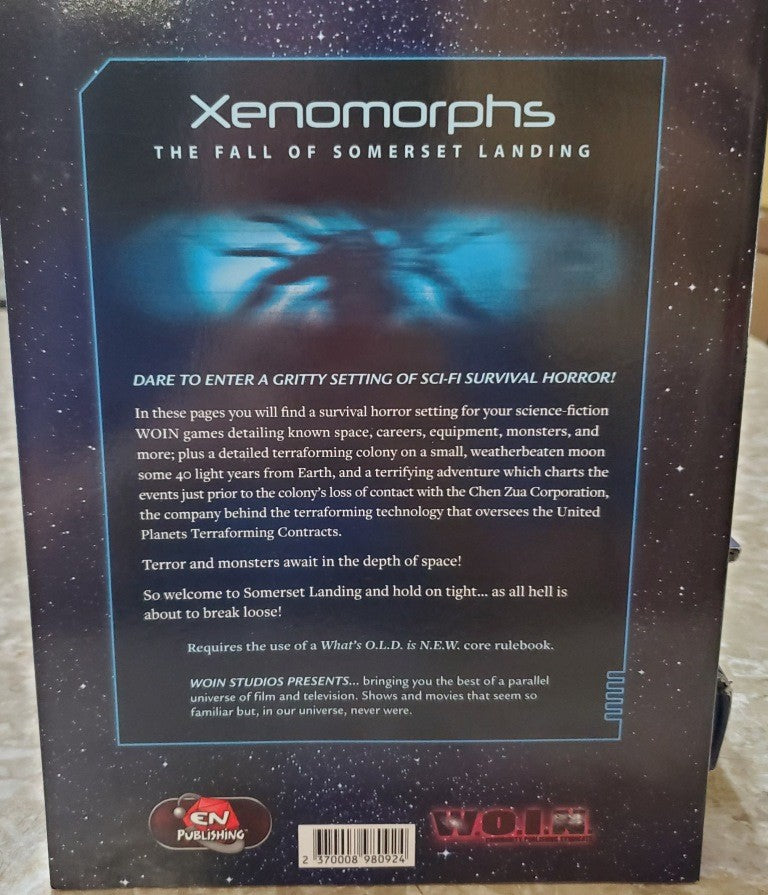Dreadball Xtreme Mantic & Xenomorphis The Fall of Somerset Landing Game Books
