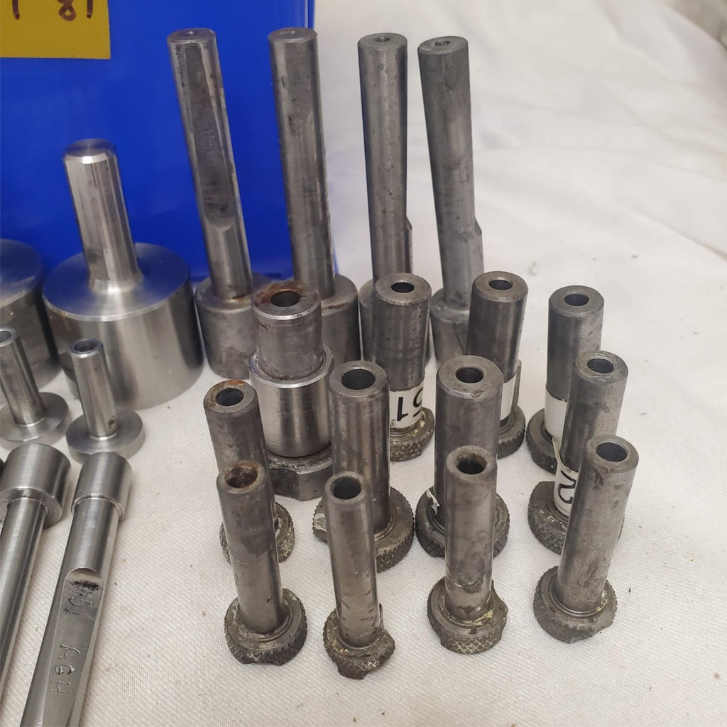 Lot of Precision Machining Tools Punches Dies Gauges Metalworking Set LOT-81