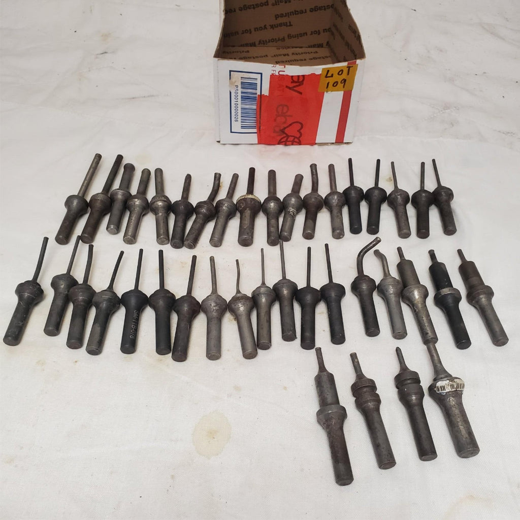 Lot of Rivet Gun Snaps Bit Knock Out Punch Set LOT-109