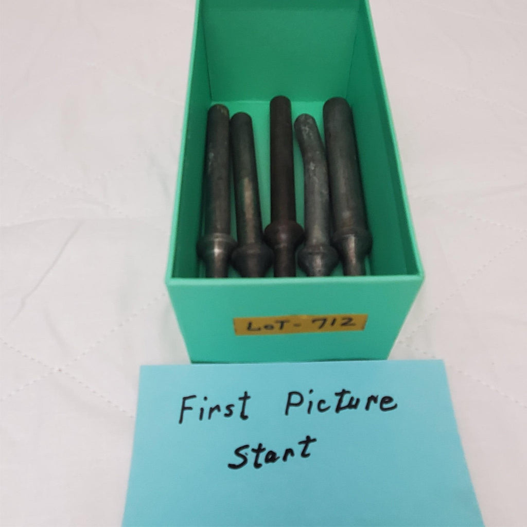 Lot of 5 Air Rivet Hammer Bits Accessories LOT-702
