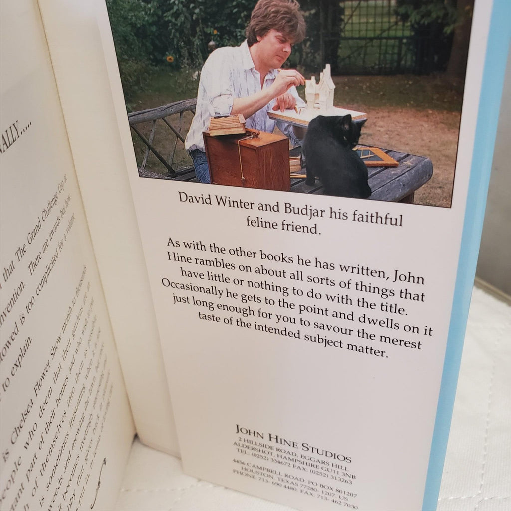 David Winter Cottages May British Traditions Blossom Cottage with Book
