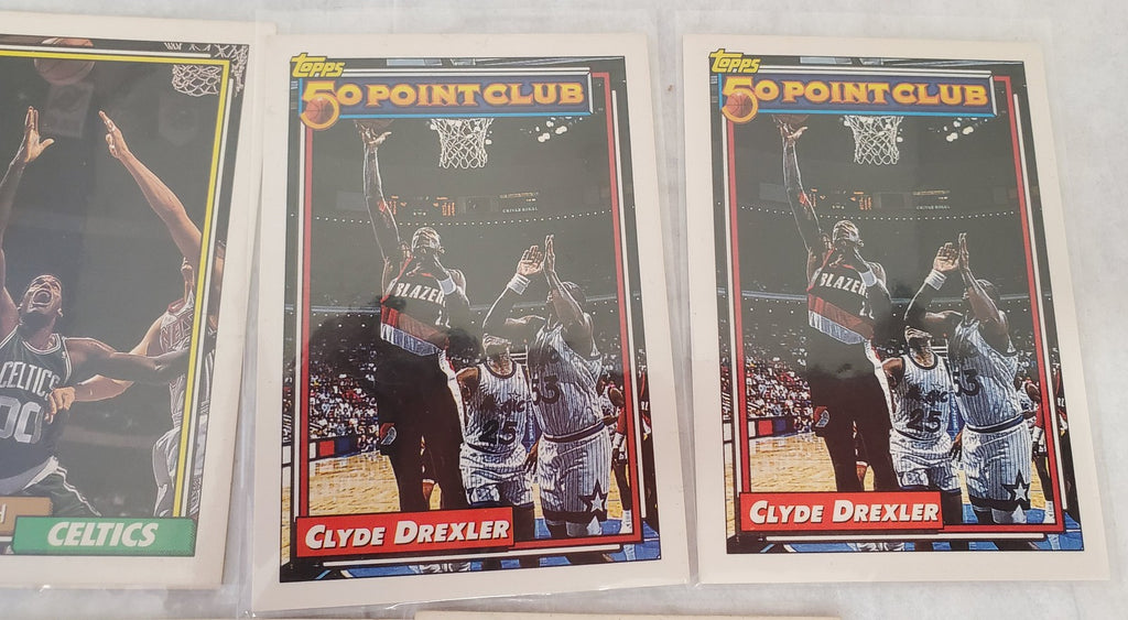 Kevin Gamble, Robert Parish Celtics Clyde Drexler, and more Basketball Cards