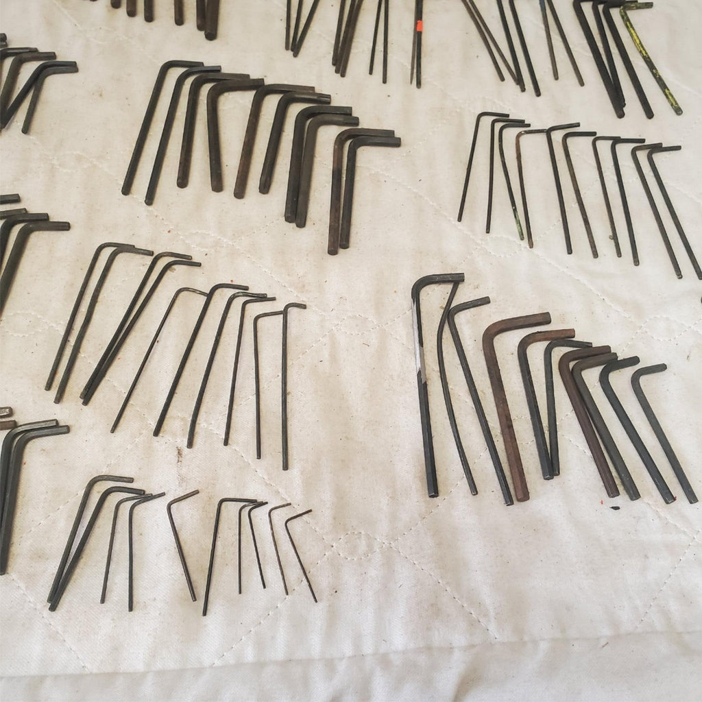Lot of 200 Pieces  Allen/Hex Wrenches All Purpose Mixed Sizes LOT170