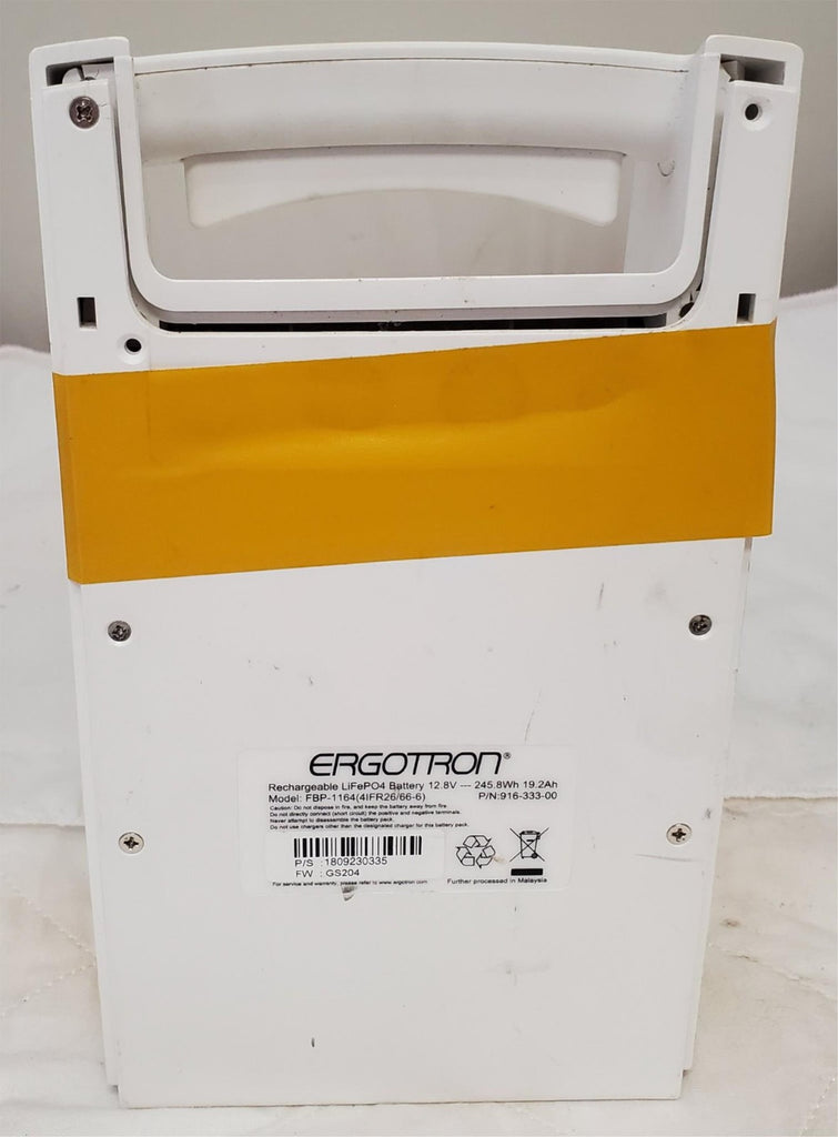 Ergotron FBP-1164 12.8V Rechargeable LiFe PO4 Battery
