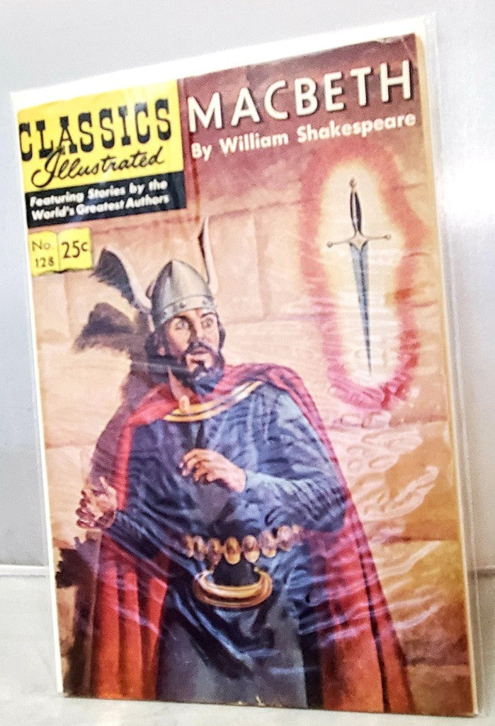 Vintage Classics Illustrated Comic Book Macbeth No 128 April 1967