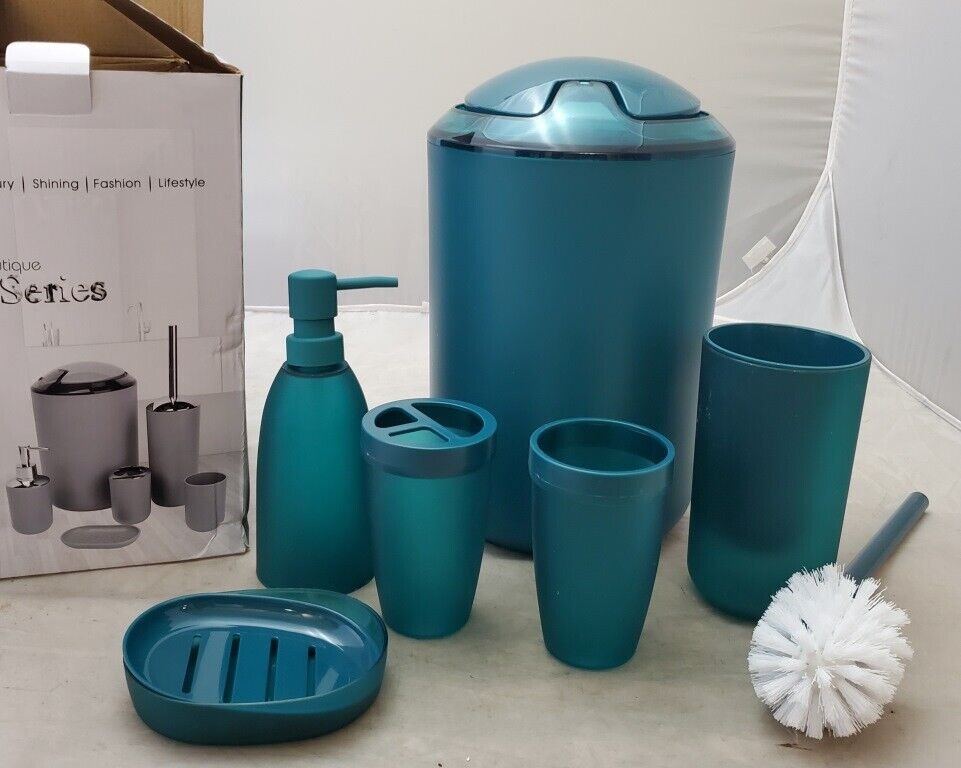 Brand New Fashion Boutique BATHroom Set Teal Sanitary Ware’s X001R0JD1F