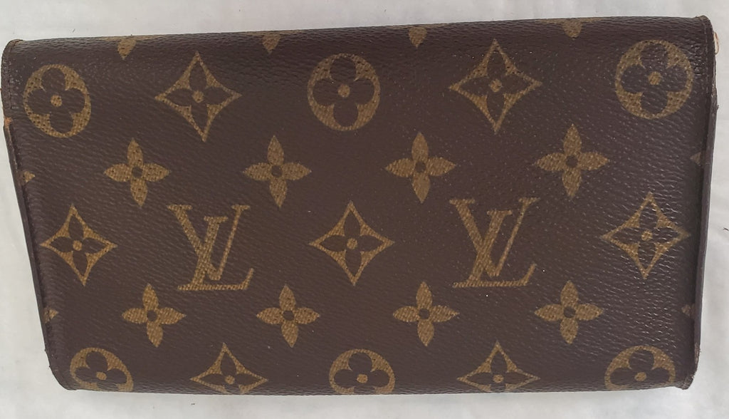 Louis Vuitton Folding Brown Monogram Wallet