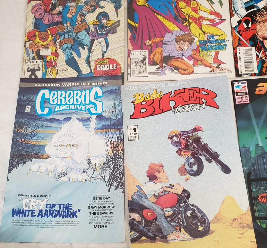 Lot of 12 DC Batman Astrocity Marvel XForce Cerebus & Others Comic Books #5