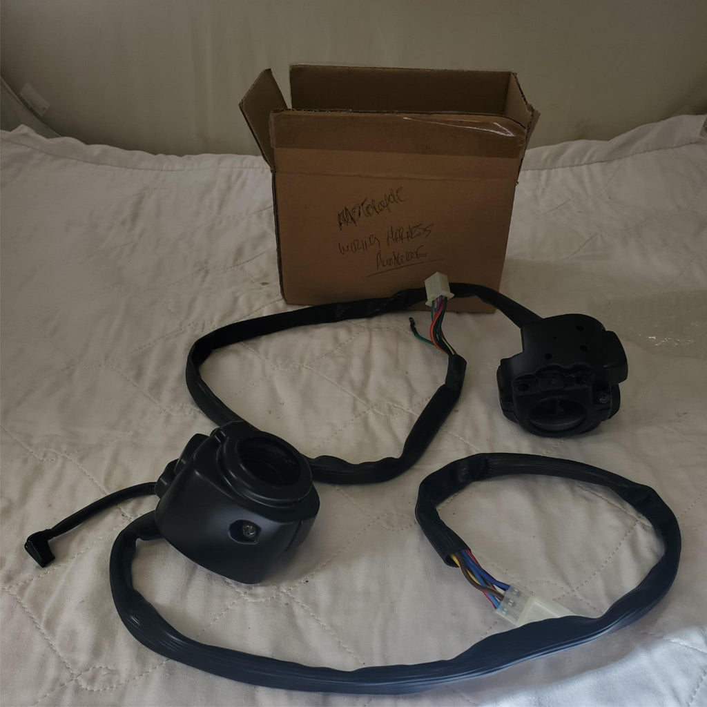 Motorcycle Wiring Harness Switches Control Handlebar