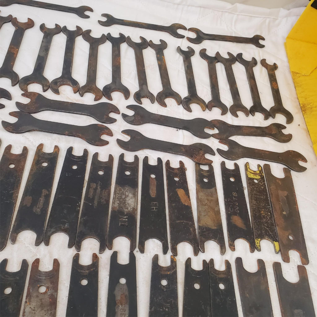 Lot of Open End Wrench, Replacement Die Grinder Wrench & other Tools LOT 509