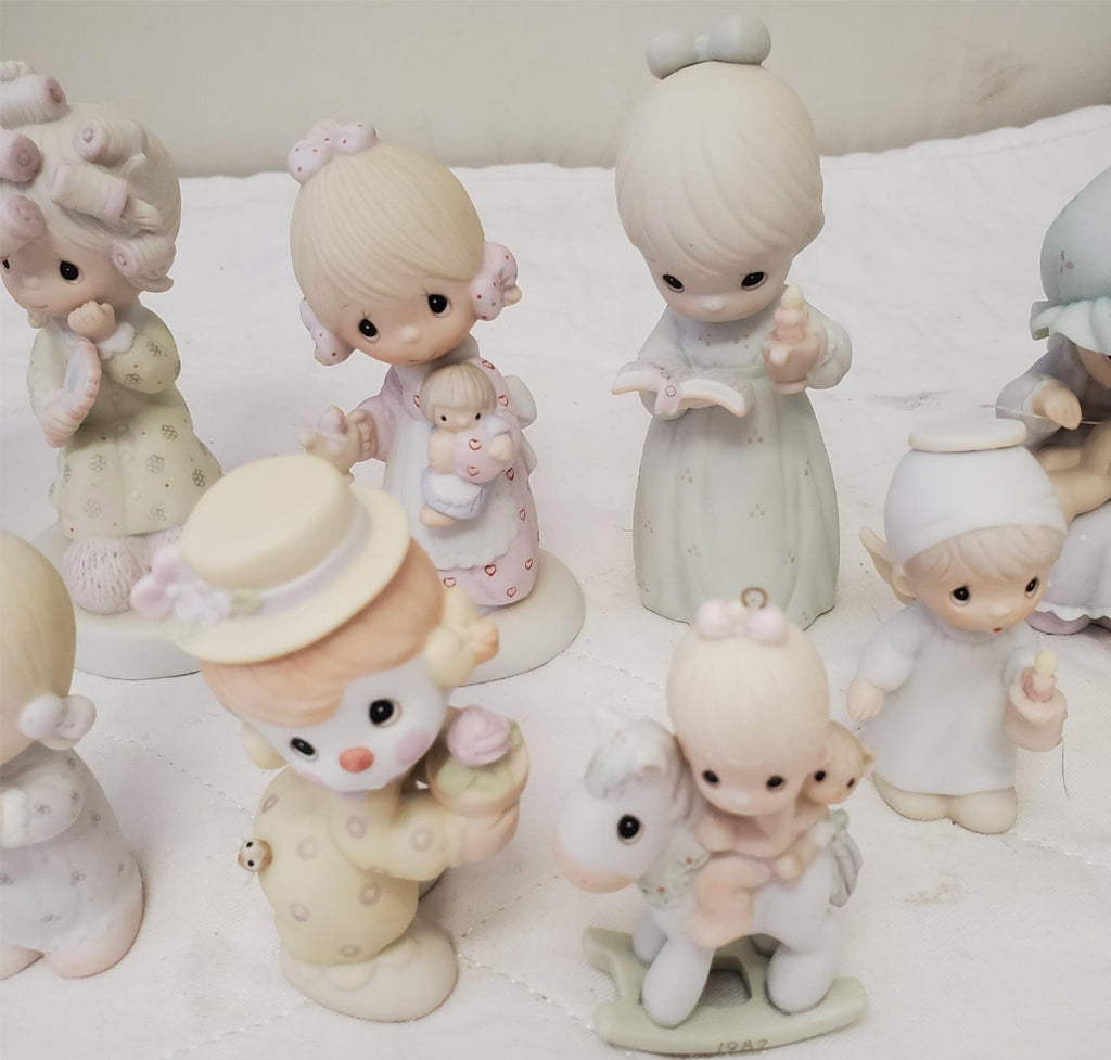 Lot of Ensco Precious Moments, Jonathan David & other Various Figurines