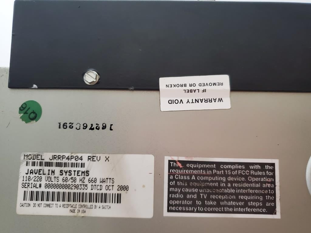 Honeywell Rapid Eye Plus Video Ademco Video JRRP4L04